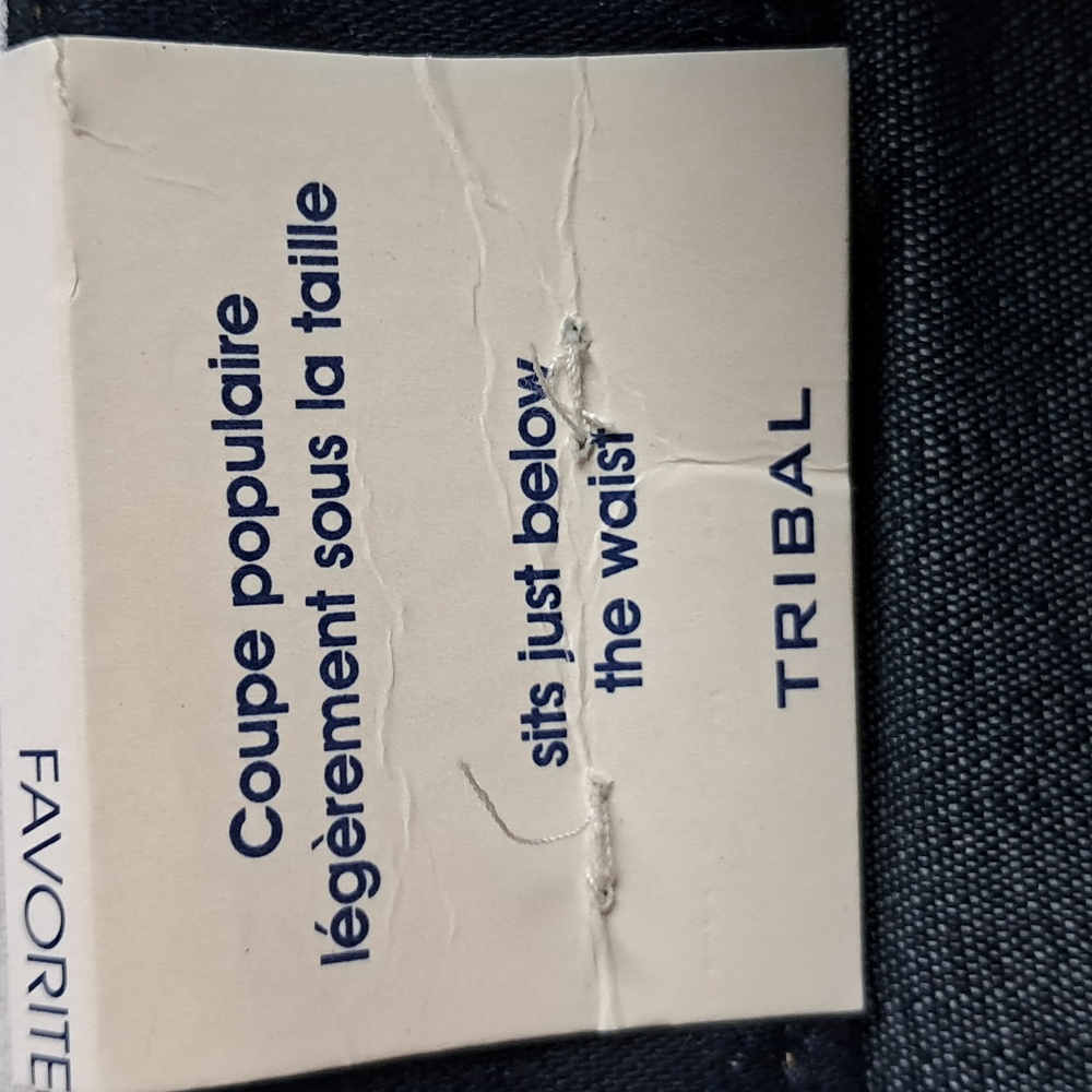 Tibal Favorite Jean Stretch Extensible Jeans. Size 4.‎ Dark Wash. - Picture 7 of 12